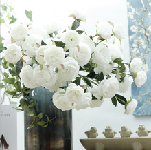 Bouquet 3Heads Bunch Artifical Peony Silk Flower Hydrangea Wedding Home Decor