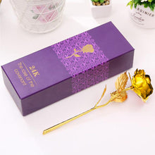 24K Gold Plated Rose Anniversary Valentine's DayGirlfriends Gift Mothers Day UK